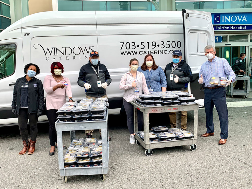 Windows Catering and United Way Feed 8,000 Front Line Hospital Workers